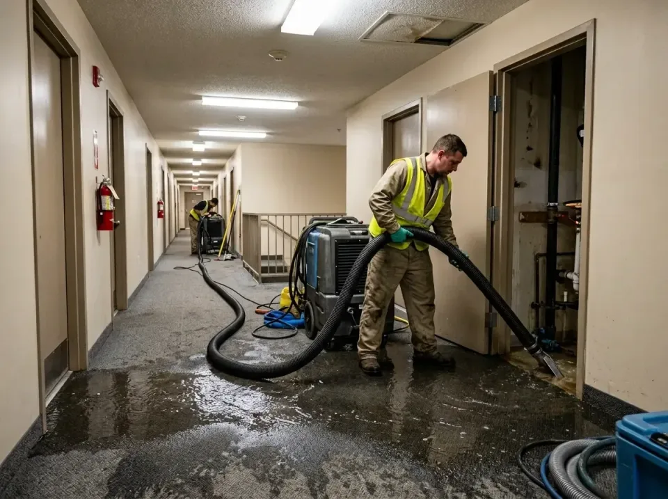 multi-unit-apartment-hallway-f-005 — frequently asked questions, Emergency Burst Pipe Water Extraction & Removal in Aiea, HI